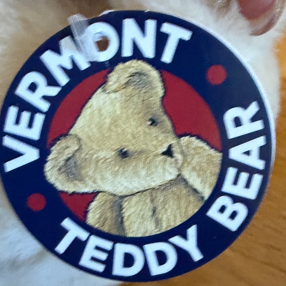 NWT Vermont Teddy Bear 15" Cuddle Chunk Buttercream Color - Picture 8 of 16